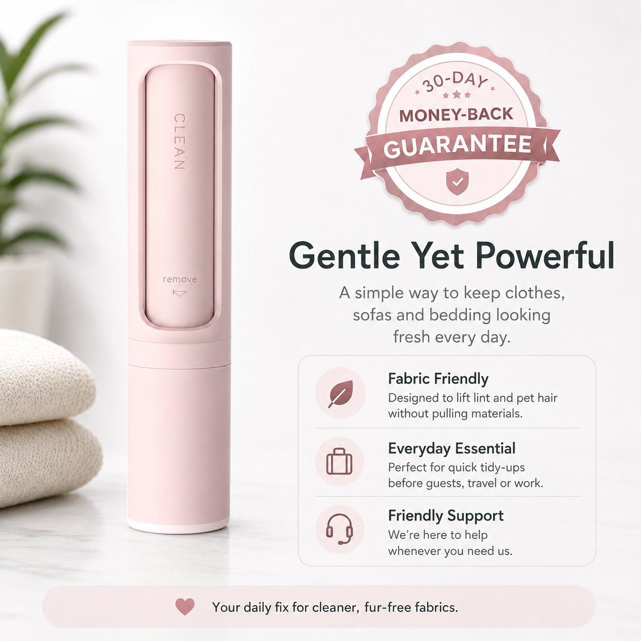 FurSwipe™- Reusable Pet Hair Remover 2.0
